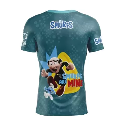 MEN'S SHORT SLEEVE SHIRT SMURFS GARGAMEL