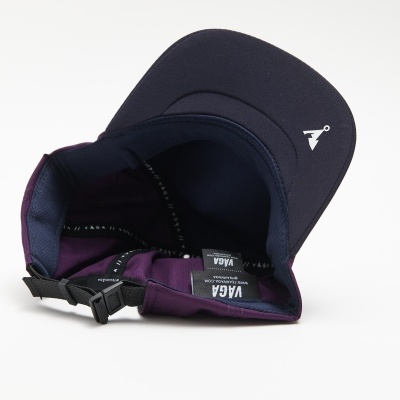 VÅGA TRUCKER CAP - PLUM / NAVY BLUE