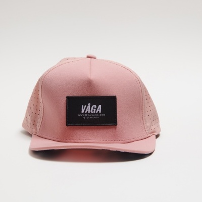 VÅGA TRUCKER CAP - PASTEL PINK / NAVY BLUE / WHITE