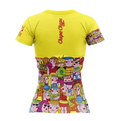 WOMEN'S SHORT SLEEVE SHIRT CHUPA CHUPS FOREVER FUN WOMEN'S SHORT SLEEVE SHIRT CHUPA CHUPS FOREVER FUN