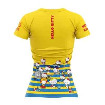 WOMEN'S SHORT SLEEVE SHIRT HELLO KITTY SPORTS