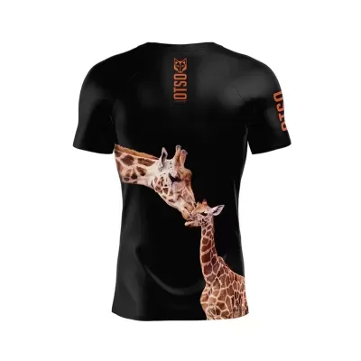 MEN'S SHORT SLEEVE SHIRT GIRAFFE MEN'S SHORT SLEEVE SHIRT GIRAFFE