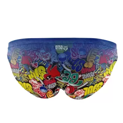 MEN'S SWIMSUIT CHUPACHUPS GRAFFITI