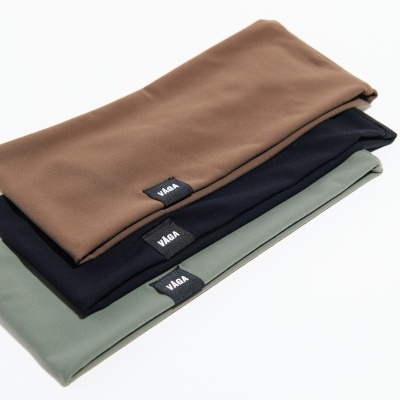 JERSEY MIDWEIGHT PERFORMANCE HEADBAND - DARK TAUPE