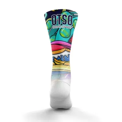 MULTISPORT FUNNY SOCKS HIGH CUT SPACE