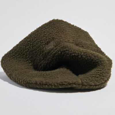 TEDDY FLEECE BEANIE - UTILITY GREEN
