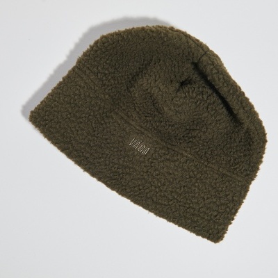 TEDDY FLEECE BEANIE - UTILITY GREEN