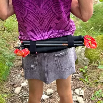 ULTRALIGHT FOLDING CARBON POLES