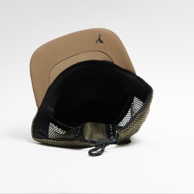 VÅGA OPEN MESH TRUCKER CAP - TAUPE