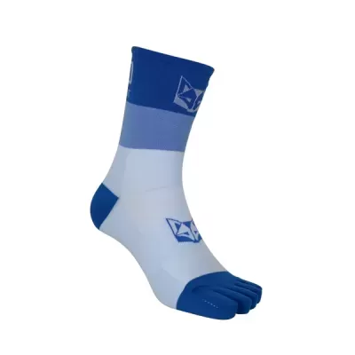 5 TOE SOCKS BLUE