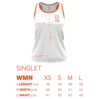 WOMEN'S SINGLET SPRING DARK WOMEN'S SINGLET SPRING DARK