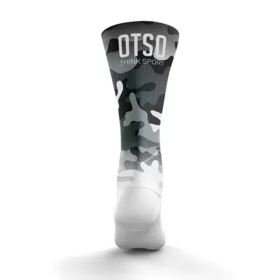 MULTISPORT FUNNY SOCKS HIGH CUT CAMO GREY