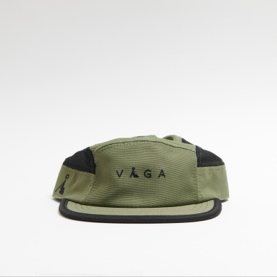 VÅGA CLUB CAP - UTILITY GREEN / BLACK