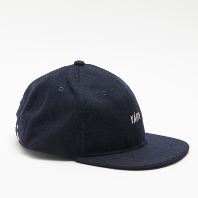 VÅGA FELT CAP - NAVY BLUE