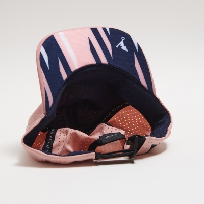 VÅGA TRUCKER CAP - PASTEL PINK / NAVY BLUE / WHITE