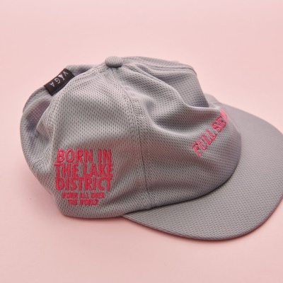 VÅGA EP CAP - MID GREY / POSTER PINK