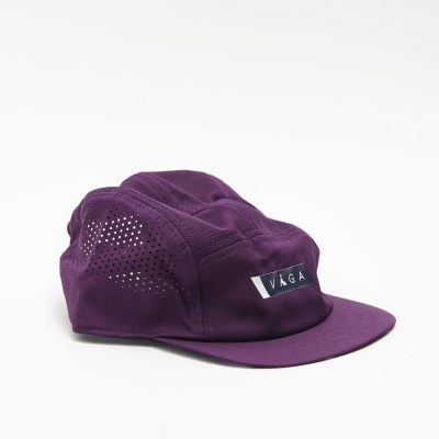 VÅGA FEATHER RACING CAP - PLUM / NAVY BLUE