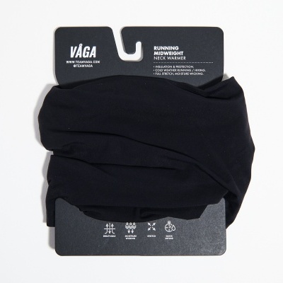 MIDWEIGHT NECK GAITER - BLACK