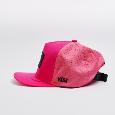 VÅGA TRUCKER CAP - NEON PINK / NAVY BLUE