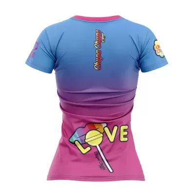 WOMEN'S SHORT SLEEVE SHIRT CHUPA CHUPS LOVE WOMEN'S SHORT SLEEVE SHIRT CHUPA CHUPS LOVE