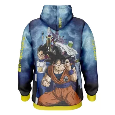 HOODIE DRAGON BALL SUPER GOKU VEGETA