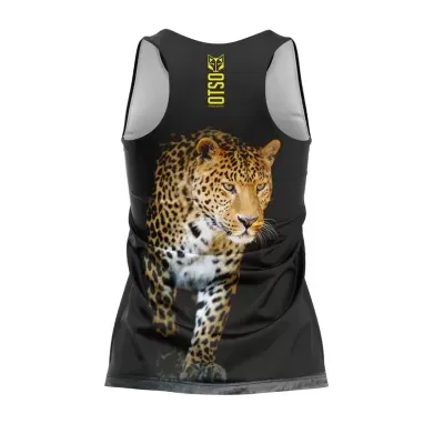WOMEN'S SINGLET LEOPARD
