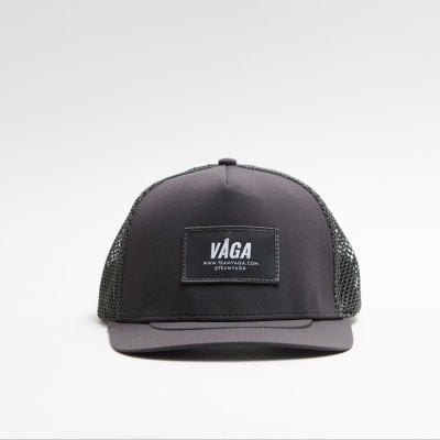 VÅGA OPEN MESH TRUCKER CAP - CHARCOAL