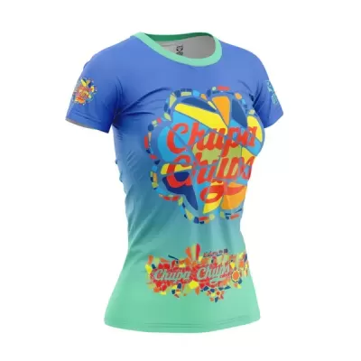 WOMEN'S SHORT SLEEVE SHIRT CHUPA CHUPS GAUDI