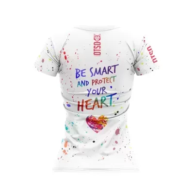 WOMEN'S SHORT SLEEVE SHIRT BE SMART & PROTECT YOUR HEART WOMEN'S SHORT SLEEVE SHIRT BE SMART & PROTECT YOUR HEART