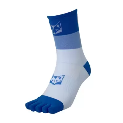 5 TOE SOCKS BLUE