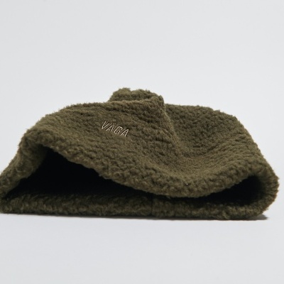 TEDDY FLEECE BEANIE - UTILITY GREEN