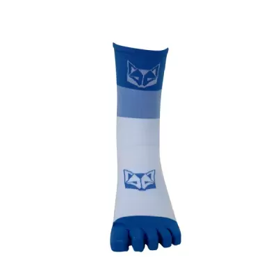5 TOE SOCKS BLUE