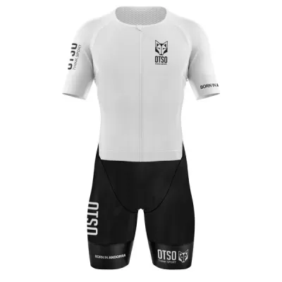 MEN'S TRIATHLON SUIT BLACK & WHITE