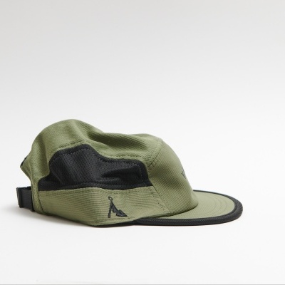 VÅGA CLUB CAP - UTILITY GREEN / BLACK