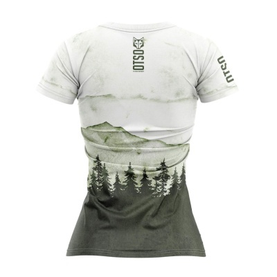 WOMEN'S SHORT SLEEVE SHIRT GREEN FOREST