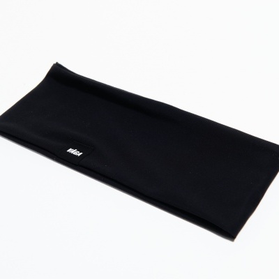 JERSEY MIDWEIGHT PERFORMANCE HEADBAND - BLACK