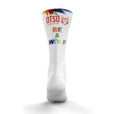 MULTISPORT FUNNY SOCKS HIGH CUT BE A WOLF