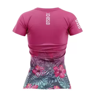 WOMEN'S SHORT SLEEVE SHIRT TROPICAL