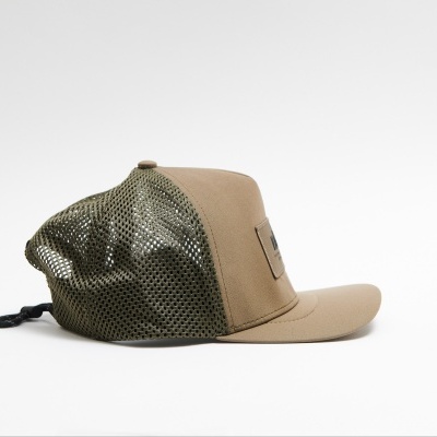 VÅGA OPEN MESH TRUCKER CAP - TAUPE