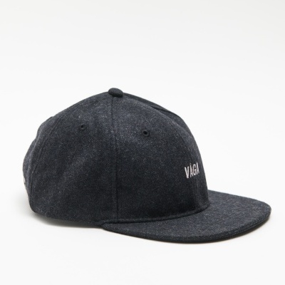 VÅGA FELT CAP - CHARCOAL