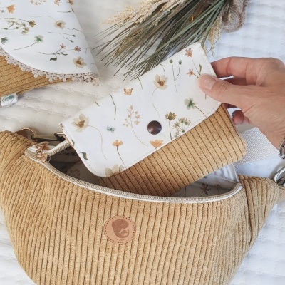 Carteira bombazine mel