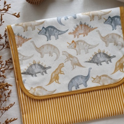 Muda fraldas portátil dinossauros