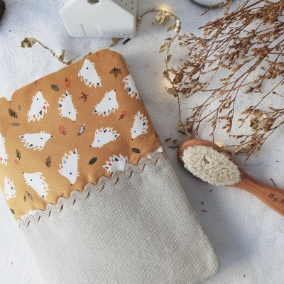 Bolsa para fraldas e toalhitas ouricinhos