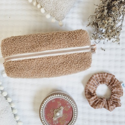 Necessaire box teddy caramelo