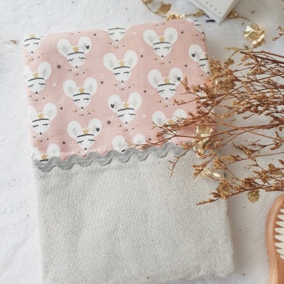 Bolsa para fraldas e toalhitas ratinhas