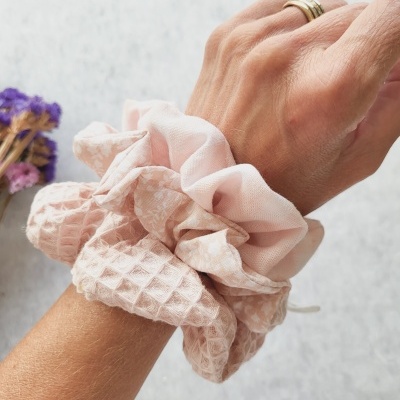 Scrunchies rosa