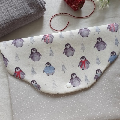 Bolsa roupa pinguins