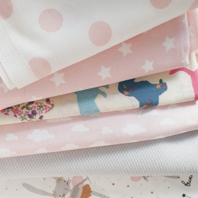 Pack tecidos coelhinhos e cãezinhos