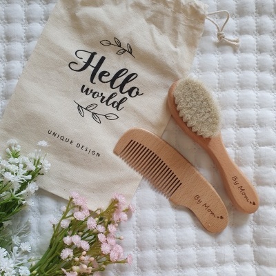Conjunto escova e pente