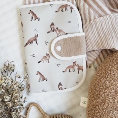 Porta documentos raposas